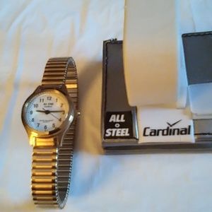 Cardinal All Steel ladies watch